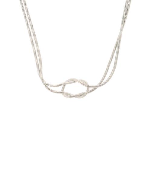 AMERICAN HOLIC（アメリカンホリック）の「2連チェーンネックレス（ネックレス・レディース・シルバー/ゴールド・FREE）」の3枚目の写真