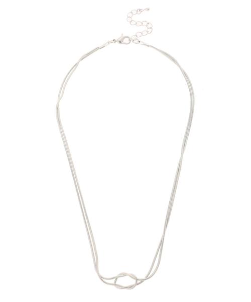 AMERICAN HOLIC（アメリカンホリック）の「2連チェーンネックレス（ネックレス・レディース・シルバー/ゴールド・FREE）」の5枚目の写真