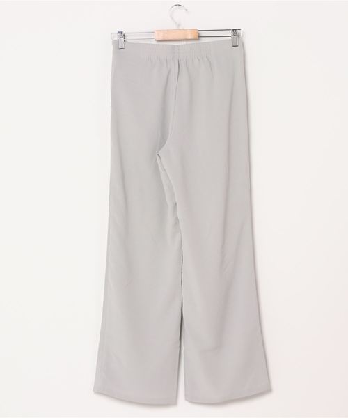 Culture Medium（カルチャーミディアム）の「ジョーゼットストレートパンツ（その他パンツ・レディース・ライトベージュ/ベージュ/ピンク/オリーブ/ライトグレー・FREE）」の6枚目の写真