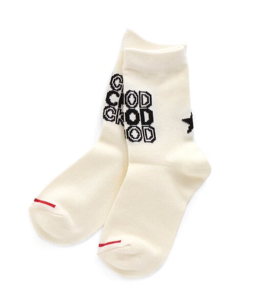 BREEZE（ブリーズ）の「■3柄スケーターソックス（ソックス/靴下・キッズ・オフホワイト/アイボリー/ミント・15 /18/21）」の2枚目の写真