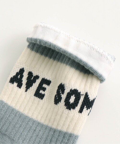 BREEZE（ブリーズ）の「■3柄スケーターソックス（ソックス/靴下・キッズ・オフホワイト/アイボリー/ミント・15 /18/21）」の5枚目の写真