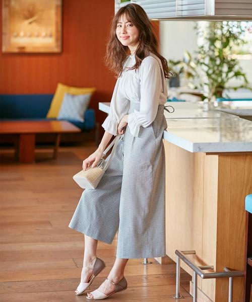 ANY SIS(エニィスィス)の「【2WAY】 スプリングサスペンダー ワイドパンツ(その他パンツ・レディース・ブラック系3/ブラウン系/オレンジ系・2/3/1)」の13枚目の写真