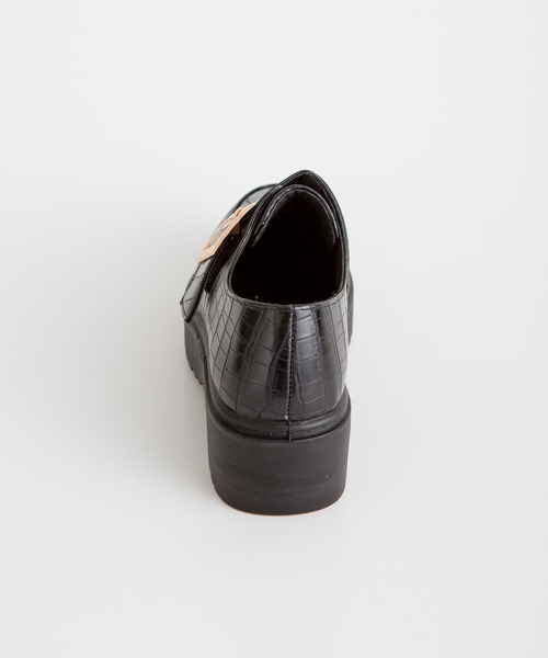 SpRay（スプレイ）の「バックル付厚底ローファー（ドレスシューズ・レディース・ブラック/ブラック系その他/ブラウン系その他/ブラック系その他2・SMALL/MEDIUM/LARGE/X-LARGE）」の18枚目の写真