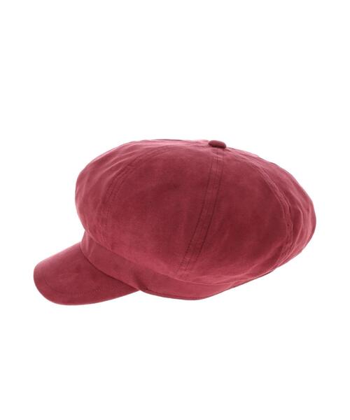 earth music&ecology（アースミュージックアンドエコロジー）の「フェイクスウェードキャスケット ＊（キャスケット・レディース・ブラック/ベージュ/ボルドー/モカ・FREE）」の14枚目の写真