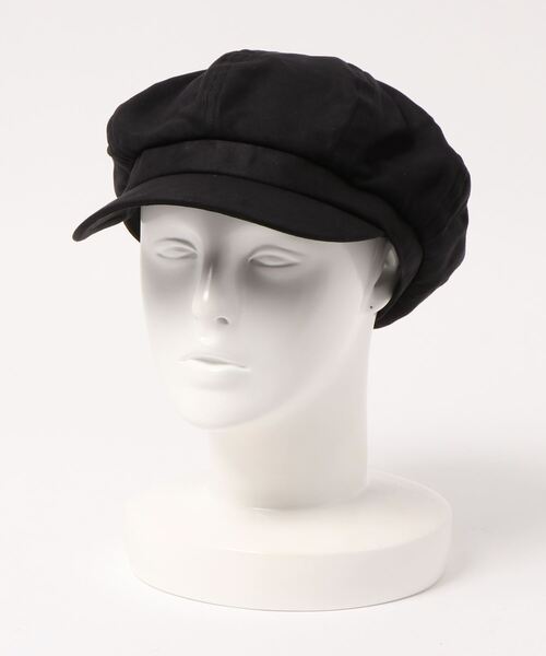 earth music&ecology（アースミュージックアンドエコロジー）の「フェイクスウェードキャスケット ＊（キャスケット・レディース・ブラック/ベージュ/ボルドー/モカ・FREE）」の6枚目の写真