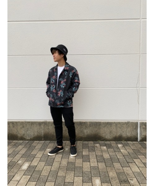 AZUL by moussy(アズールバイマウジー)の「AZUL LOGO BUCKET HAT/AZULロゴバケットハット(ハット・メンズ・ブラック/オフホワイト・FREE)」の13枚目の写真