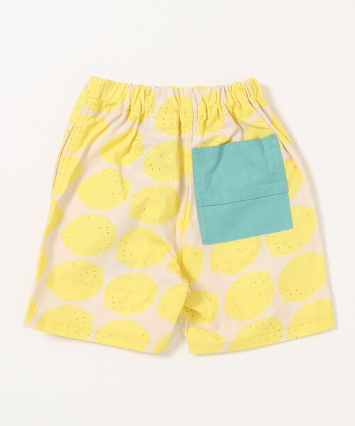 DILASH(ディラッシュ)の「レモン総柄PTハーフパンツ(4.5分丈)(その他パンツ・キッズ・グレー/ブルー・120/110/130/80/90/100/140)」の4枚目の写真
