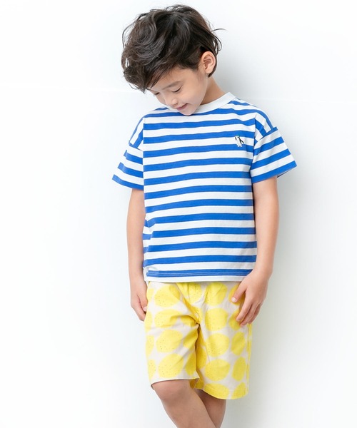 DILASH(ディラッシュ)の「レモン総柄PTハーフパンツ(4.5分丈)(その他パンツ・キッズ・グレー/ブルー・120/110/130/80/90/100/140)」の11枚目の写真