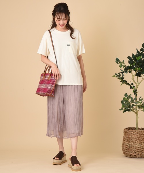 INTERPLANET（インタープラネット）の「ラフィアバッグ（かごバッグ・レディース・ピンク/ネイビー/ブルー・フリー）」の11枚目の写真