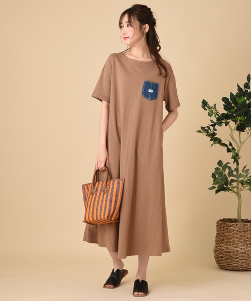 INTERPLANET（インタープラネット）の「ラフィアバッグ（かごバッグ・レディース・ピンク/ネイビー/ブルー・フリー）」の12枚目の写真