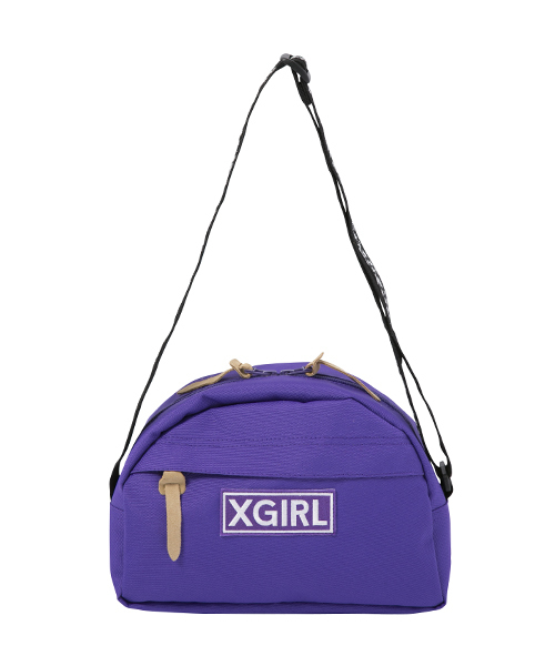 X-girl（エックスガール）の「【SEDA3月号掲載】STAR TAPE SHOULDER BAG（ショルダーバッグ・レディース・ホワイト/ブラック/パープル/ネイビー・ONE SIZE）」の5枚目の写真