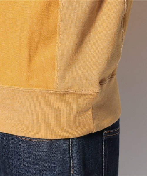 Champion（チャンピオン）の「Champion C3-E025 チャンピオン リバースウィーブ クルー スウェットシャツ（スウェット・メンズ・イエロー/グレー/レッド/ブラック・LARGE/MEDIUM/X-LARGE）」の12枚目の写真