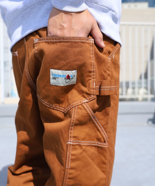 TRADESMAN（トレーズマン）の「TRADESMAN/トレーズマン PAINTER PANTS DYE&WASH パンツ/ペインターパンツ（その他パンツ・メンズ・ブラック/ブラウン/オフホワイト/オリーブ・36/34/32）」の15枚目の写真