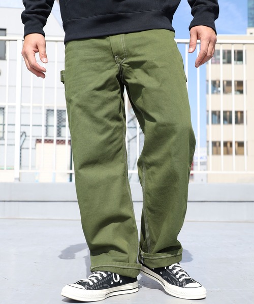 TRADESMAN（トレーズマン）の「TRADESMAN/トレーズマン PAINTER PANTS DYE&WASH パンツ/ペインターパンツ（その他パンツ・メンズ・ブラック/ブラウン/オフホワイト/オリーブ・36/34/32）」の12枚目の写真