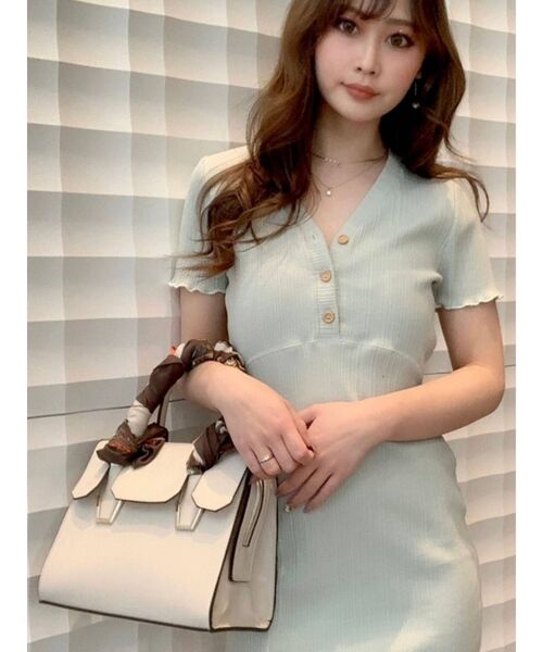 RESEXXY（リゼクシー）の「ゴールドポイントハンドバッグ（ハンドバッグ・レディース・ブラック/ベージュ/ブラウン・FREE）」の15枚目の写真