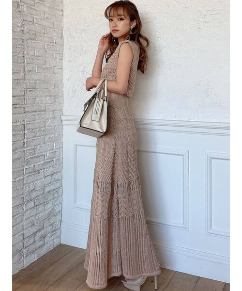 RESEXXY（リゼクシー）の「ゴールドポイントハンドバッグ（ハンドバッグ・レディース・ブラック/ベージュ/ブラウン・FREE）」の14枚目の写真