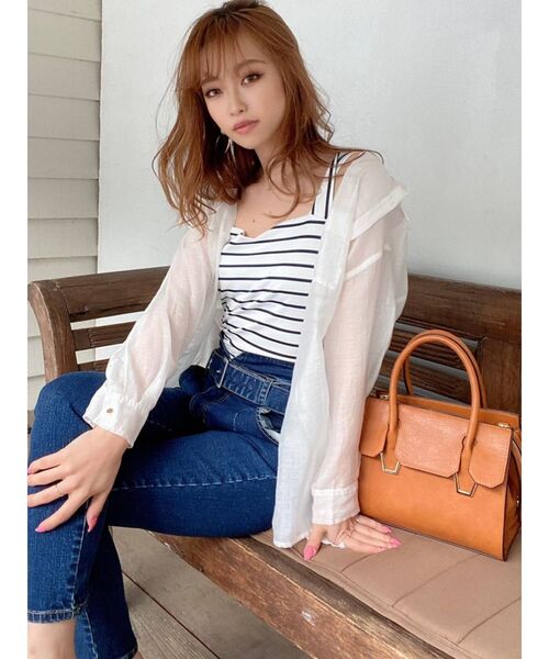 RESEXXY（リゼクシー）の「ゴールドポイントハンドバッグ（ハンドバッグ・レディース・ブラック/ベージュ/ブラウン・FREE）」の16枚目の写真