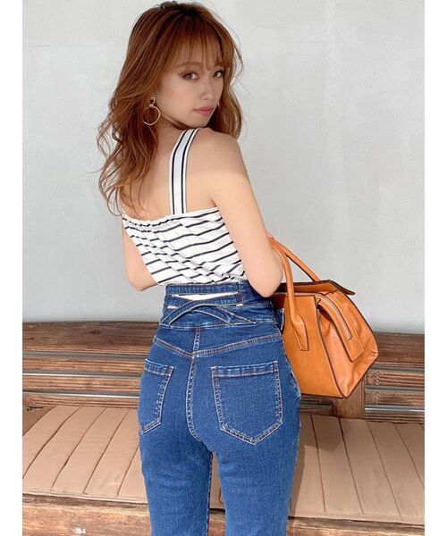 RESEXXY（リゼクシー）の「ゴールドポイントハンドバッグ（ハンドバッグ・レディース・ブラック/ベージュ/ブラウン・FREE）」の6枚目の写真