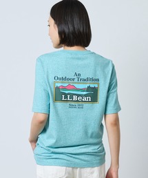 L.L.Bean（エルエルビーン）の「ケアフリー・アンシュリンカブル・ティ、半袖　グラフィック 1 ジャパン・フィット（Tシャツ/カットソー）」