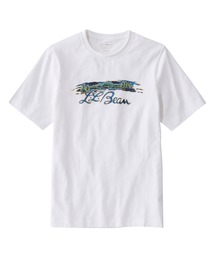 L.L.Bean | ケアフリー・アンシュリンカブル・ティ、半袖　グラフィック 1 ジャパン・フィット(Tシャツ/カットソー)