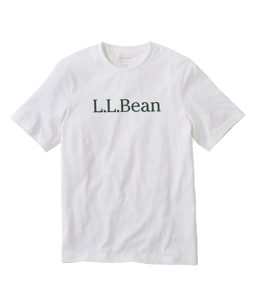 L.L.Bean（エルエルビーン）の「ケアフリー・アンシュリンカブル・ティ、半袖　グラフィック 1 ジャパン・フィット（Tシャツ/カットソー・メンズ・オレンジ/グレー系その他/ホワイト/ネイビー/ダークグリーン/レッド/ブルーグリーン/ヘザーグレー/ネイビー系1/ネイビー系2/グレー系その他2/グレー系その他3/ブラック系その他/ブラック/ホワイト系その他/ホワイト系その他2/ホワイト系その他4/レッド系1/ネイビー系3/イエロー系/グレー系その他4/ホワイト系その他3/グレー系その他5/グリーン系/ホワイト系その他6/ネイビー系5/グレー系その他7/グリーン系2/グレー系その他6/エメラルド/ホワイト系その他5/ネイビー系4/グレー系/ホワイト系その他7/ブルー系/ブルー系1/ライトブルー/ブラック系その他2/ネイビー系6/ホワイト系1/グレー系2・X-LARGE/SMALL/LARGE/MEDIUM/XX-LARGE）」の8枚目の写真