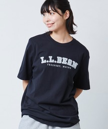 L.L.Bean（エルエルビーン）の「ケアフリー・アンシュリンカブル・ティ、半袖　グラフィック 1 ジャパン・フィット（Tシャツ/カットソー）」