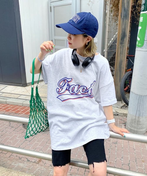 WHO'S WHO gallery（フーズフーギャラリー）の「COOPER FACTフロッキーTEE（Tシャツ/カットソー・メンズ・ネイビー/ブラック/ブルー/アッシュグレー・FREE）」の2枚目の写真