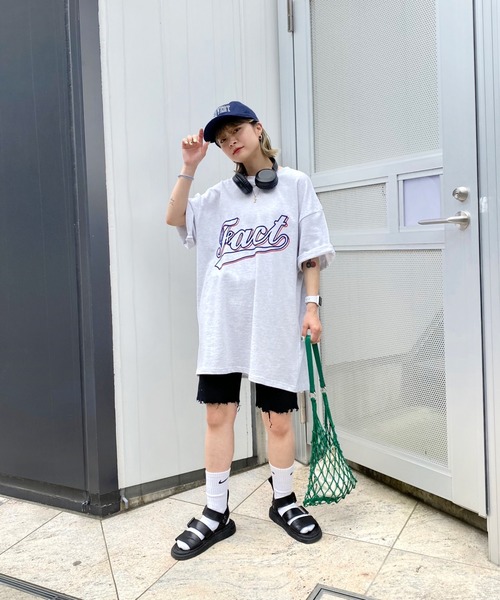 WHO'S WHO gallery（フーズフーギャラリー）の「COOPER FACTフロッキーTEE（Tシャツ/カットソー・メンズ・ネイビー/ブラック/ブルー/アッシュグレー・FREE）」の9枚目の写真