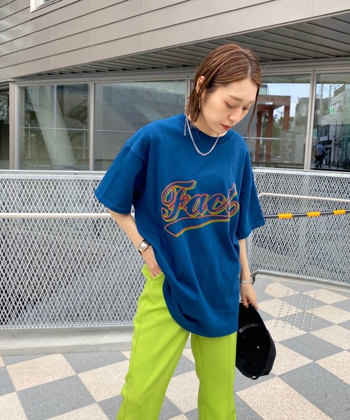 WHO'S WHO gallery（フーズフーギャラリー）の「COOPER FACTフロッキーTEE（Tシャツ/カットソー・メンズ・ネイビー/ブラック/ブルー/アッシュグレー・FREE）」の15枚目の写真