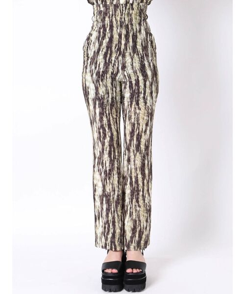 EMODA（エモダ）の「ウェーブテクスチャーハイウエストパンツ（その他パンツ・レディース・ブラック/その他/その他1・SMALL/MEDIUM）」の8枚目の写真