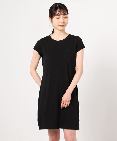 GAP（ギャップ）の「ポケットtシャツワンピース（ワンピース・レディース・グリーン/ブラック・M/S/XXS/L/XL/XS）」の3枚目の写真