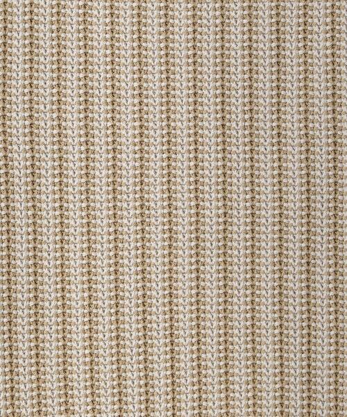 BEAUTY&YOUTH UNITED ARROWS（ビューティーアンドユースユナイテッドアローズ）の「BY ストライプジャカードレースアップノースリーブニット -ウォッシャブル-（ニット/セーター・レディース・ライム/ブラック/ベージュ・FREE）」の17枚目の写真