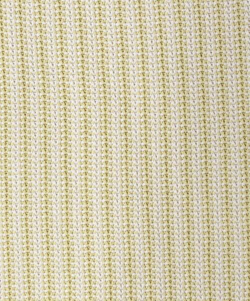 BEAUTY&YOUTH UNITED ARROWS（ビューティーアンドユースユナイテッドアローズ）の「BY ストライプジャカードレースアップノースリーブニット -ウォッシャブル-（ニット/セーター・レディース・ライム/ブラック/ベージュ・FREE）」の21枚目の写真