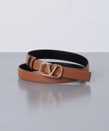 VALENTINO | ＜VALENTINO（ヴァレンティノ）＞Vロゴ リバーシブル ベルト20 ■■■(ベルト)