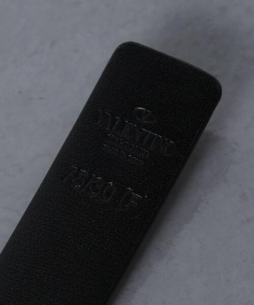 VALENTINO（ヴァレンティノ）の「＜VALENTINO（ヴァレンティノ）＞Vロゴ リバーシブル ベルト20 ■■■（ベルト・レディース・ブラック・FREE）」の6枚目の写真