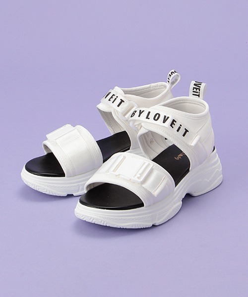 by LOVEiT（バイラビット）の「ロゴスポーツサンダル（サンダル