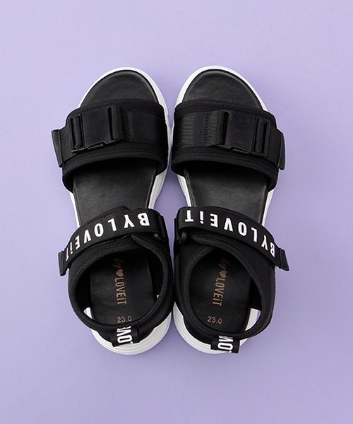  ☆ ロゴ入りサンダル 大人気☆ PALACE×GUCCI Logo Web Sandalロゴウェブラインスライドサンダル