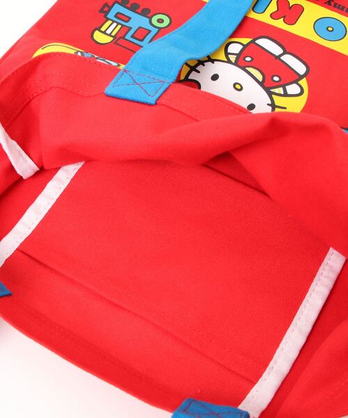 sanrio（サンリオ）の「【 Sanrio 】 カラートートバッグ (レトロキティ/キティ＆ミミィ)（トートバッグ・レディース・レッド/レッド系その他・FREE）」の6枚目の写真