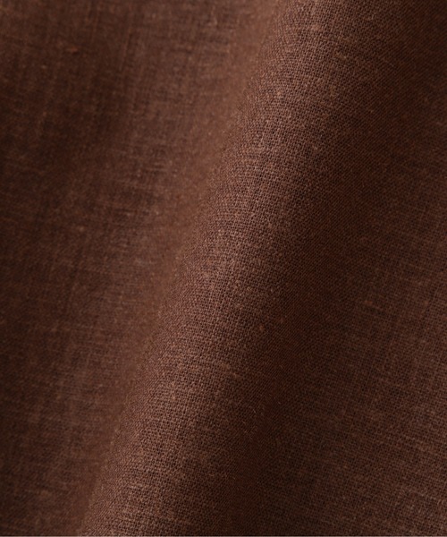 NATURAL BEAUTY BASIC（ナチュラルビューティーベーシック）の「リネン混リラックステーラードジャケット/0171255670（テーラードジャケット・レディース・ブラウン/ベージュ・SMALL/MEDIUM）」の14枚目の写真