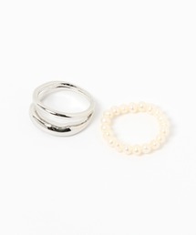 niko and... | パールメタル2セットリング(リング)