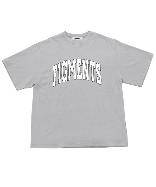 Figments（フィグメンツ）の「カレッジロゴTシャツ（Tシャツ/カットソー・レディース・ブラック/グレー/カーキ/ブルー・S/M/MEDIUM/SMALL）」の15枚目の写真