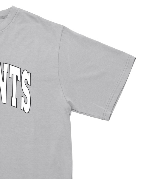 Figments（フィグメンツ）の「カレッジロゴTシャツ（Tシャツ/カットソー・レディース・ブラック/グレー/カーキ/ブルー・S/M/MEDIUM/SMALL）」の17枚目の写真