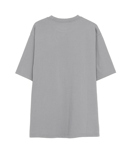 Figments（フィグメンツ）の「カレッジロゴTシャツ（Tシャツ/カットソー・レディース・ブラック/グレー/カーキ/ブルー・S/M/MEDIUM/SMALL）」の19枚目の写真