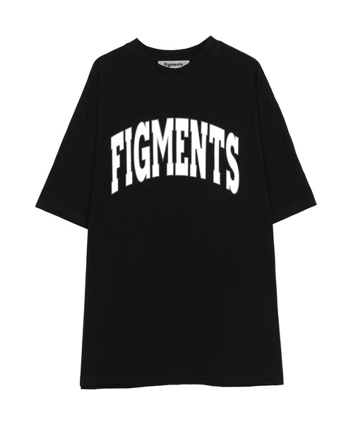 Figments（フィグメンツ）の「カレッジロゴTシャツ（Tシャツ/カットソー・レディース・ブラック/グレー/カーキ/ブルー・S/M/MEDIUM/SMALL）」の20枚目の写真