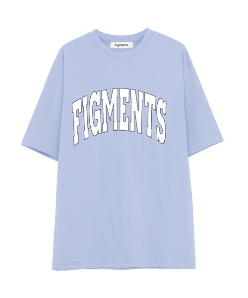 Figments（フィグメンツ）の「カレッジロゴTシャツ（Tシャツ/カットソー・レディース・ブラック/グレー/カーキ/ブルー・S/M/MEDIUM/SMALL）」の9枚目の写真