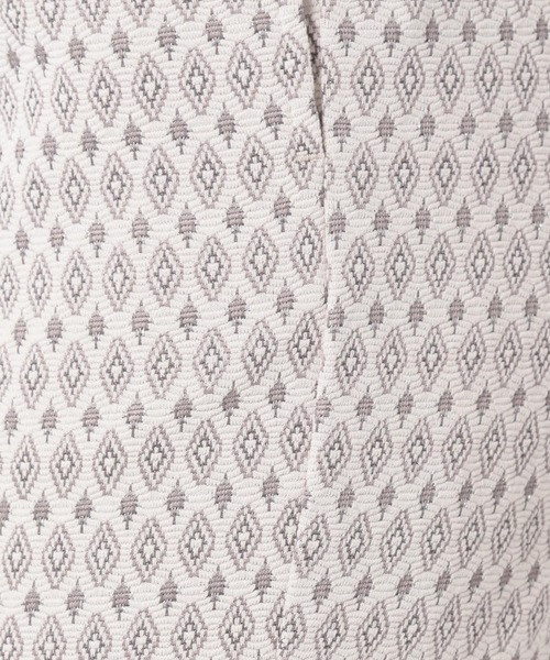 GLOBAL WORK（グローバルワーク）の「カットジャガードパンツ/950397（その他パンツ・レディース・ホワイト/ブラック・FREE）」の10枚目の写真