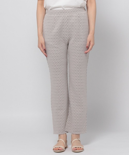 GLOBAL WORK（グローバルワーク）の「カットジャガードパンツ/950397（その他パンツ・レディース・ホワイト/ブラック・FREE）」の14枚目の写真