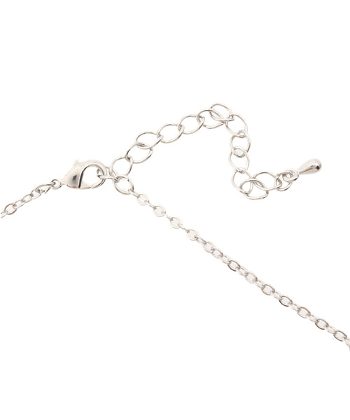 WEGO(ウィゴー)の「WEGO/ストーンサークルネックレス(ネックレス・メンズ・ピンク・FREE)」の5枚目の写真