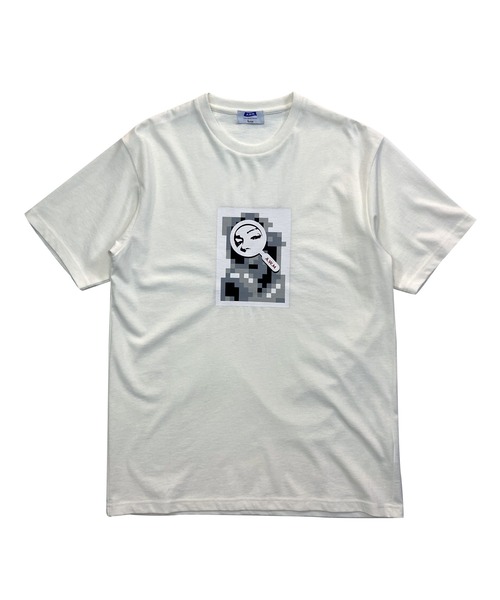 PARKS TOKYO SELECT（パークストウキョウセレクト）の「<AWM>MOSAIC ACTRESS半袖Tシャツ（Tシャツ/カットソー・メンズ・ブラック/ホワイト・LARGE/MEDIUM）」の2枚目の写真