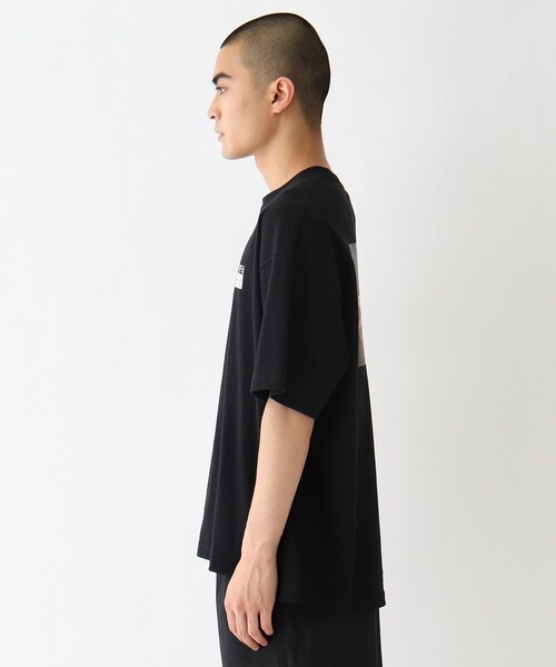 MINIONS（ミニオンズ）の「◆MINION ミニオン / バックプリント  コットン半袖Tシャツ（Tシャツ/カットソー・メンズ・アイボリー/ブラック/ベージュ・02/03/04）」の10枚目の写真